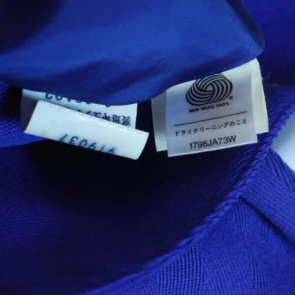 Thierry Mugler Indigo Wool Suit With Metal Accents - Picture 13 of 13